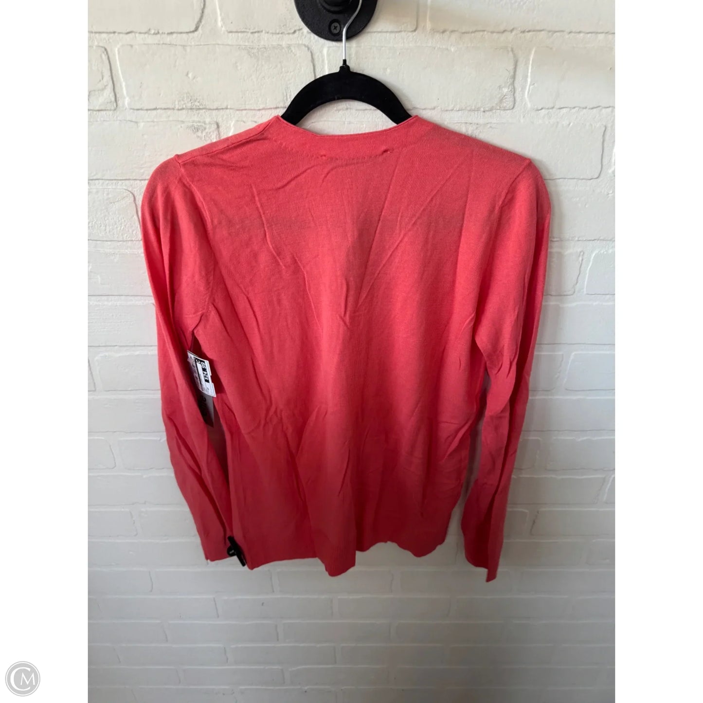 Sweater Cardigan By Loft In Coral, Size: Sp