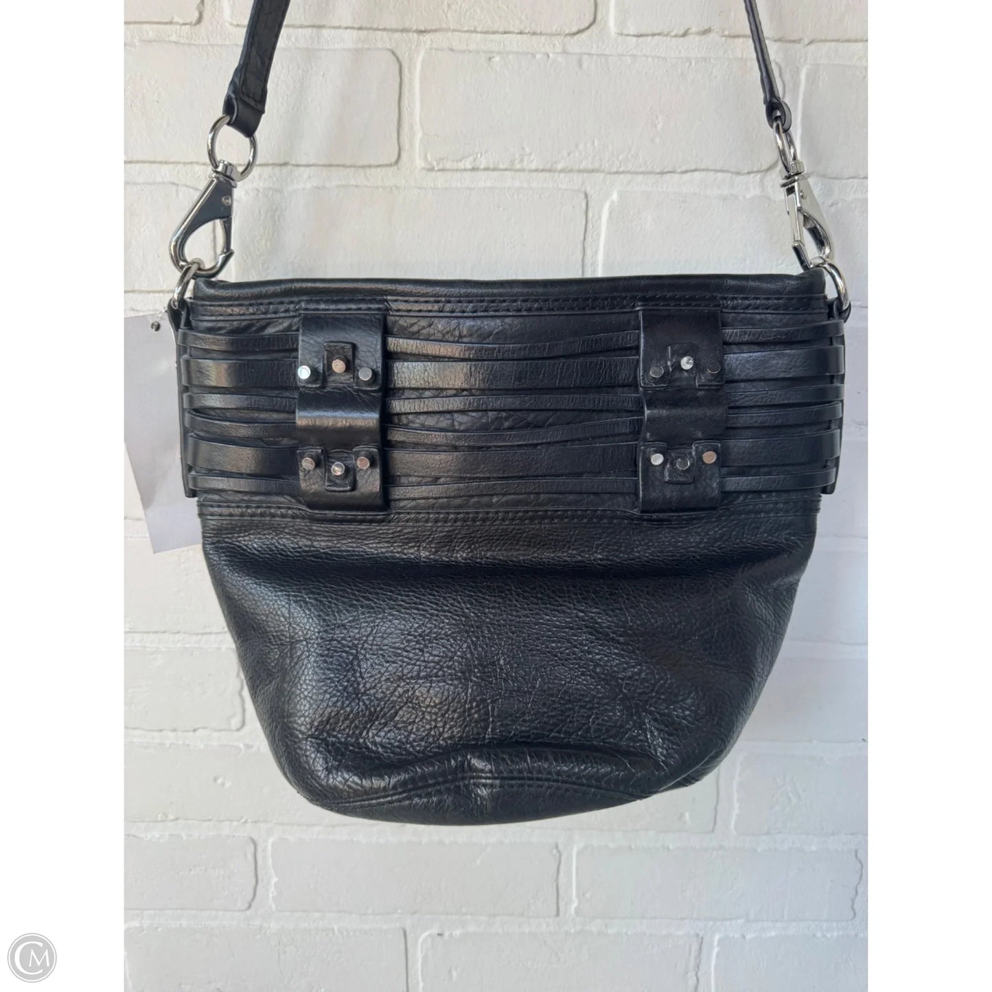 Handbag Leather By Cmc, Size: Large