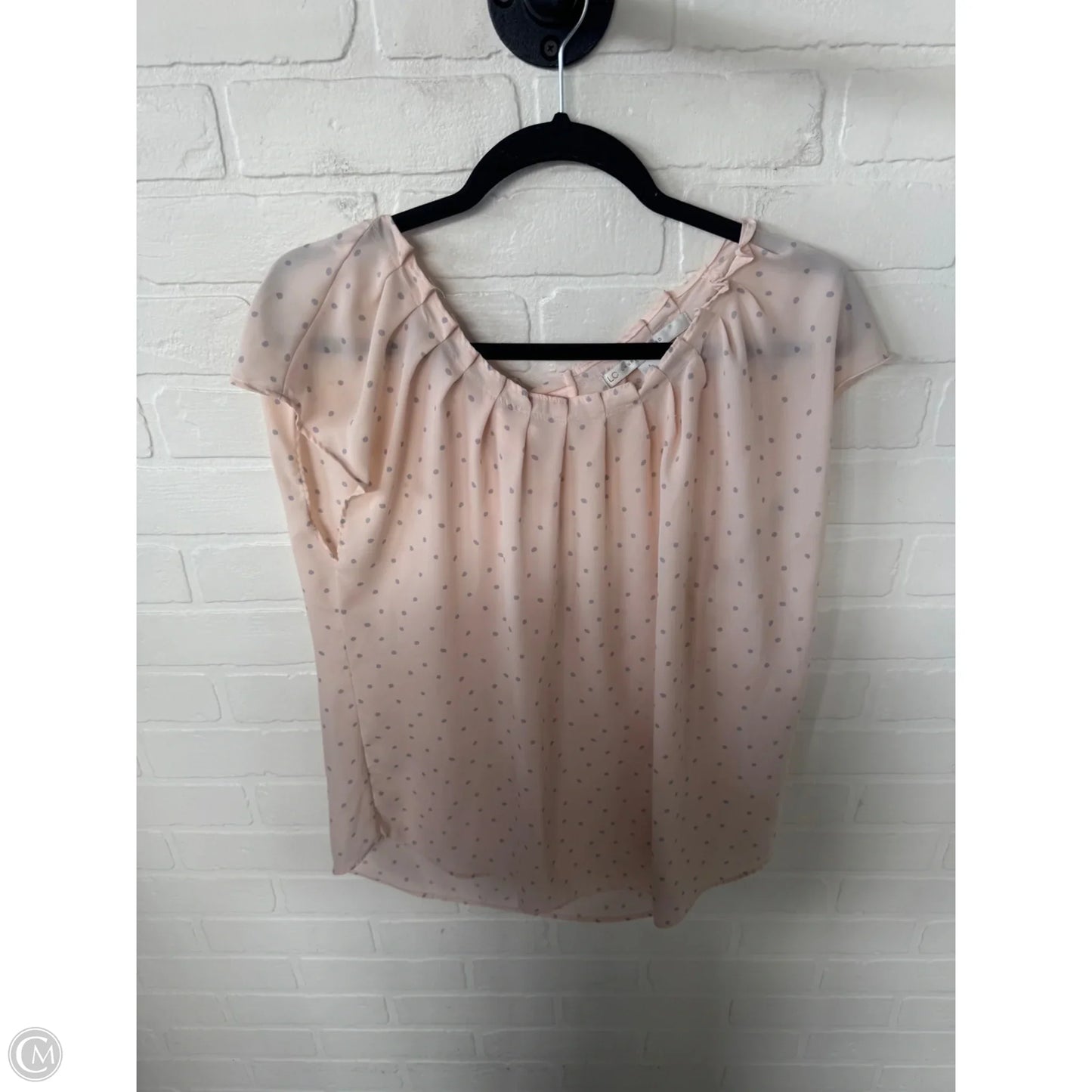 Blouse Sleeveless By Lc Lauren Conrad In Pink, Size: L
