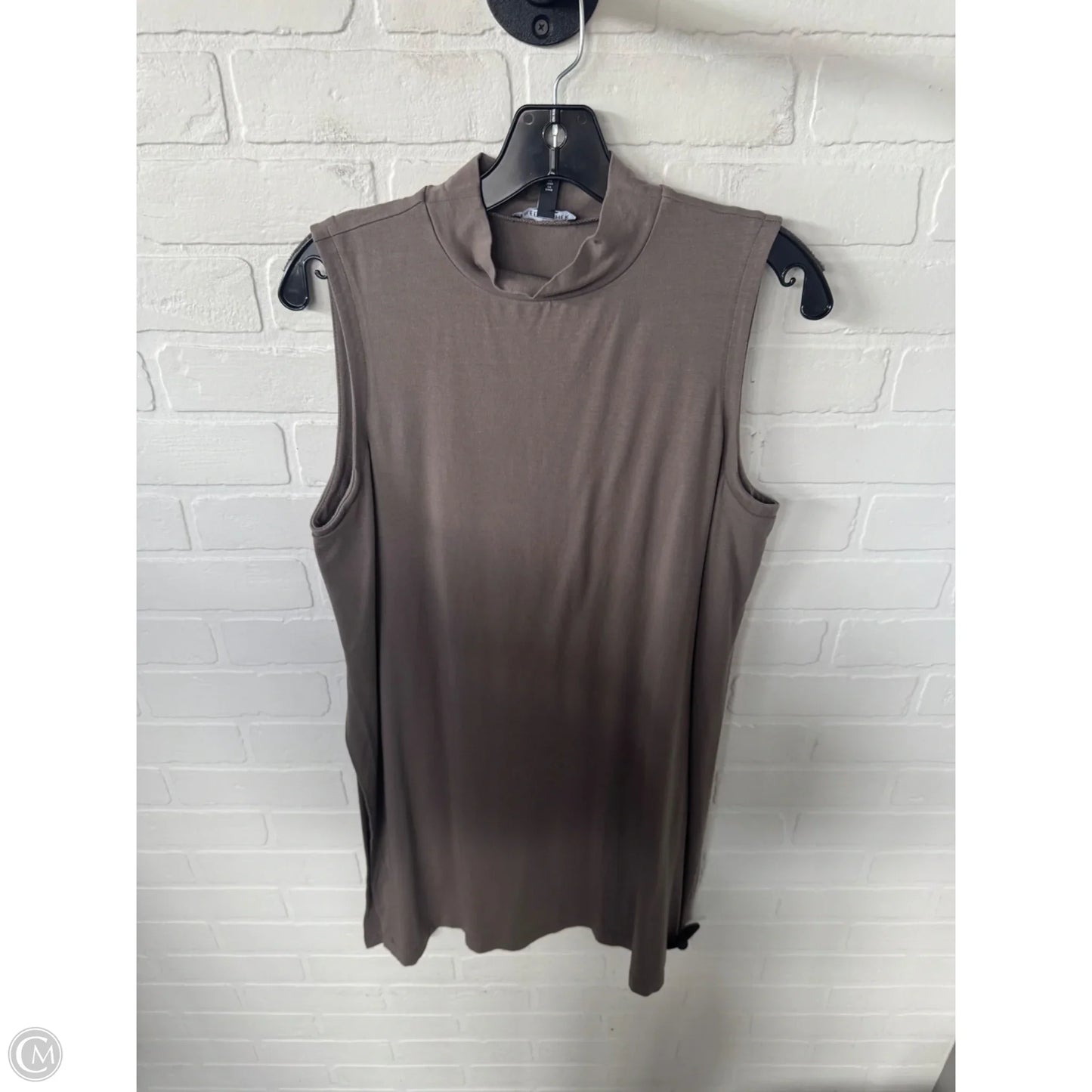 Dress Casual Short By Eileen Fisher In Brown, Size: M