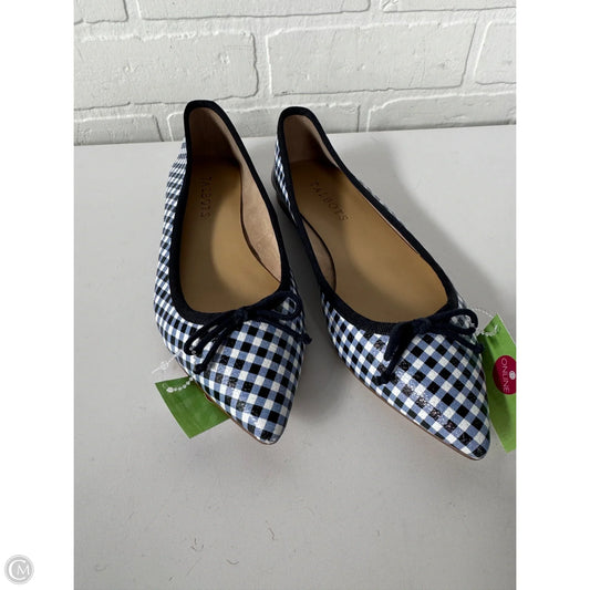 Shoes Flats By Talbots In Blue & White, Size: 5.5