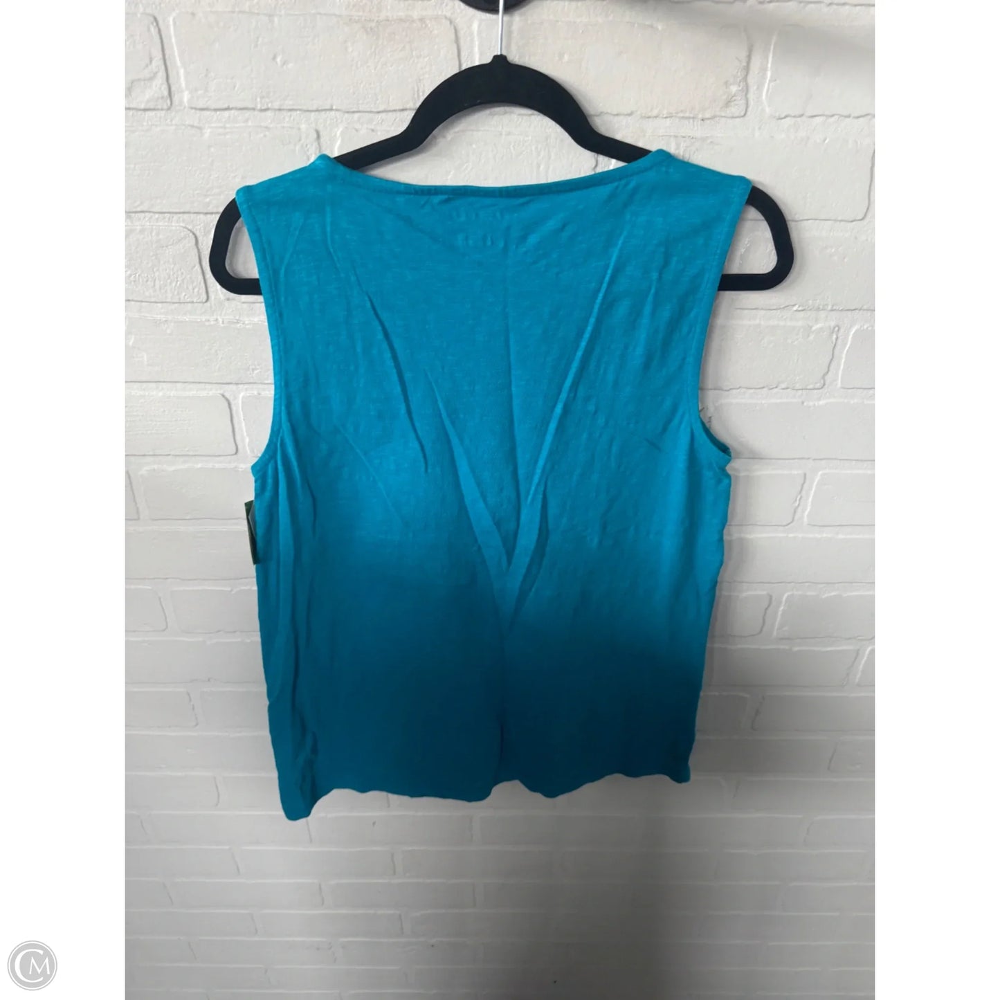 Top Sleeveless By Talbots In Blue, Size: Mp