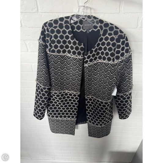 Blazer By Limited In Black & Cream, Size: L