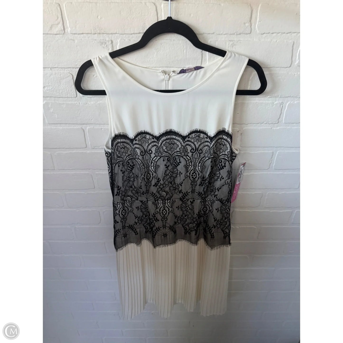 Dress Party Short By Cmc In Black & Cream, Size: S