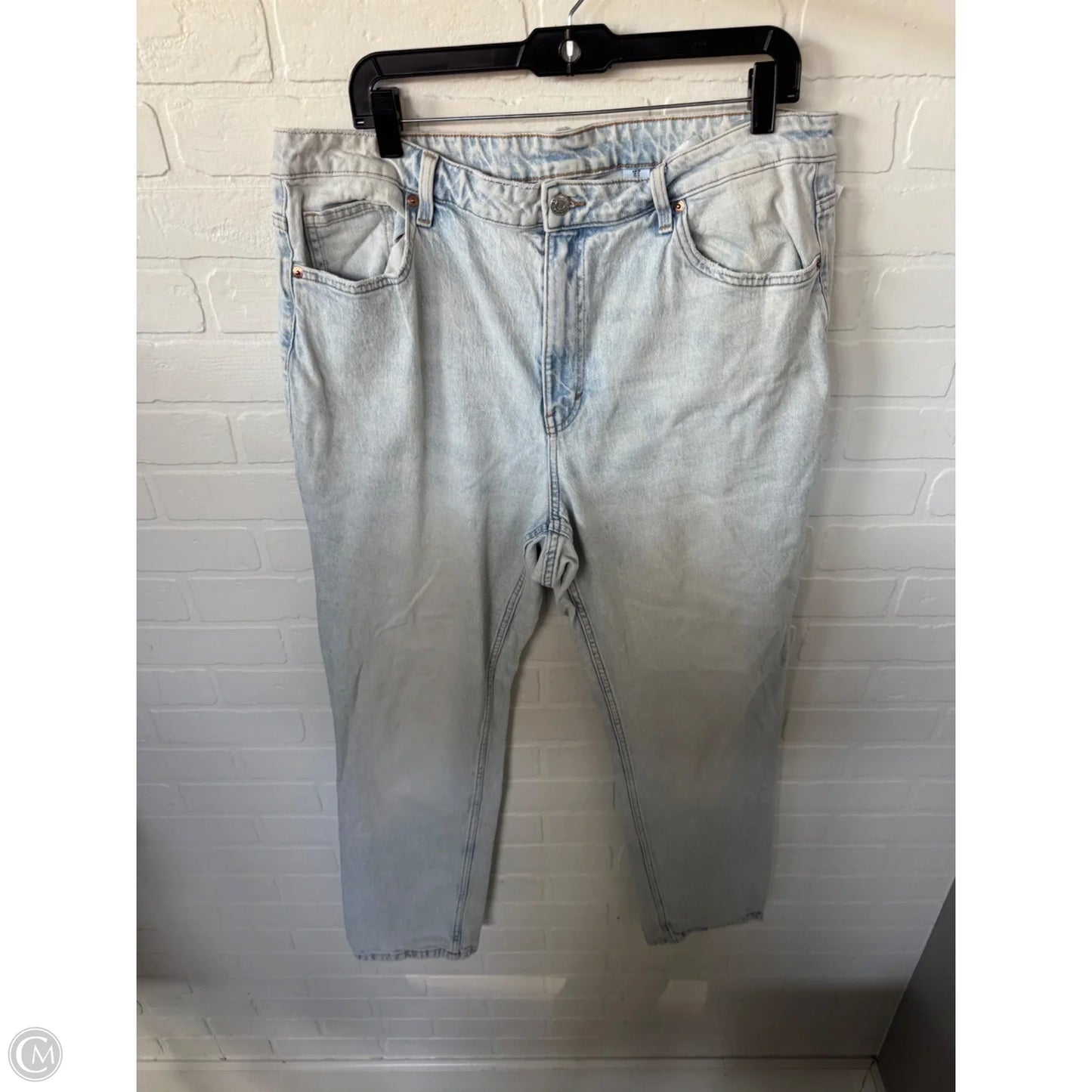 Jeans Straight By Cme In Blue Denim, Size: 16