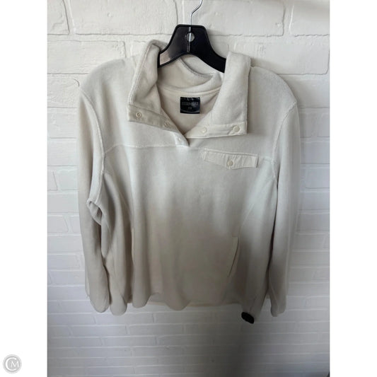 Jacket Fleece By 32 Degrees In Cream, Size: Xl