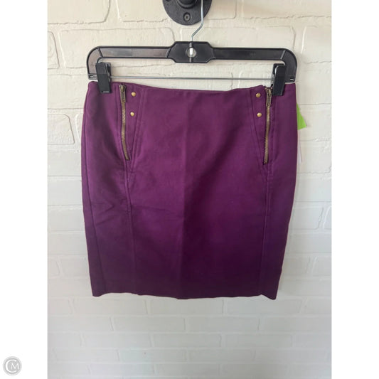 Skirt Mini & Short By Worthington In Purple, Size: 4