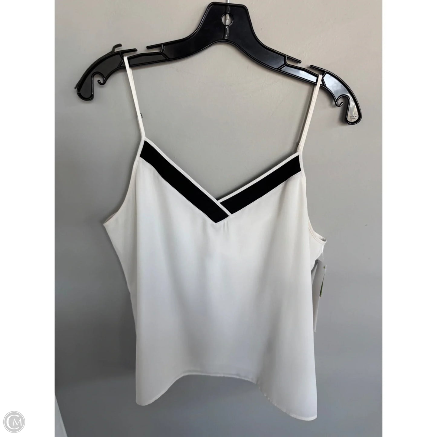 Top Cami By Banana Republic In Black & White, Size: M