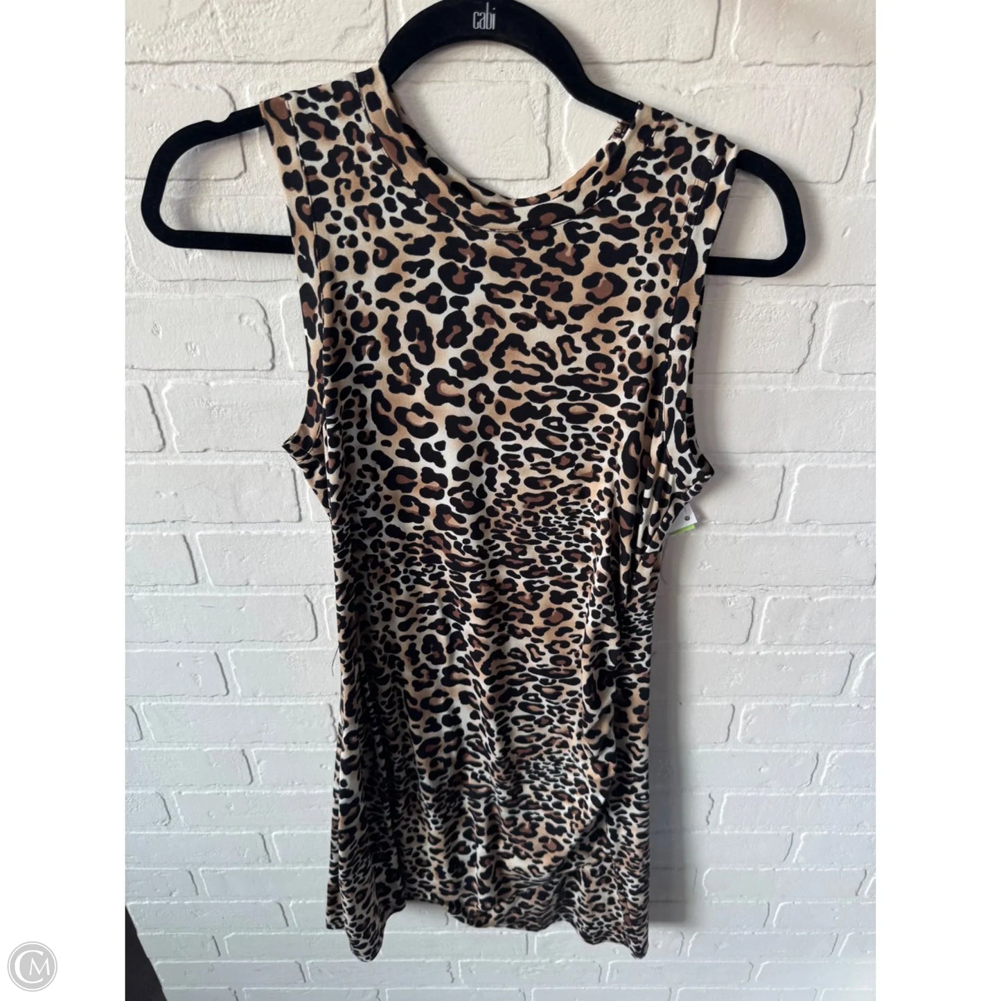 Dress Casual Short By Just Be In Animal Print, Size: M