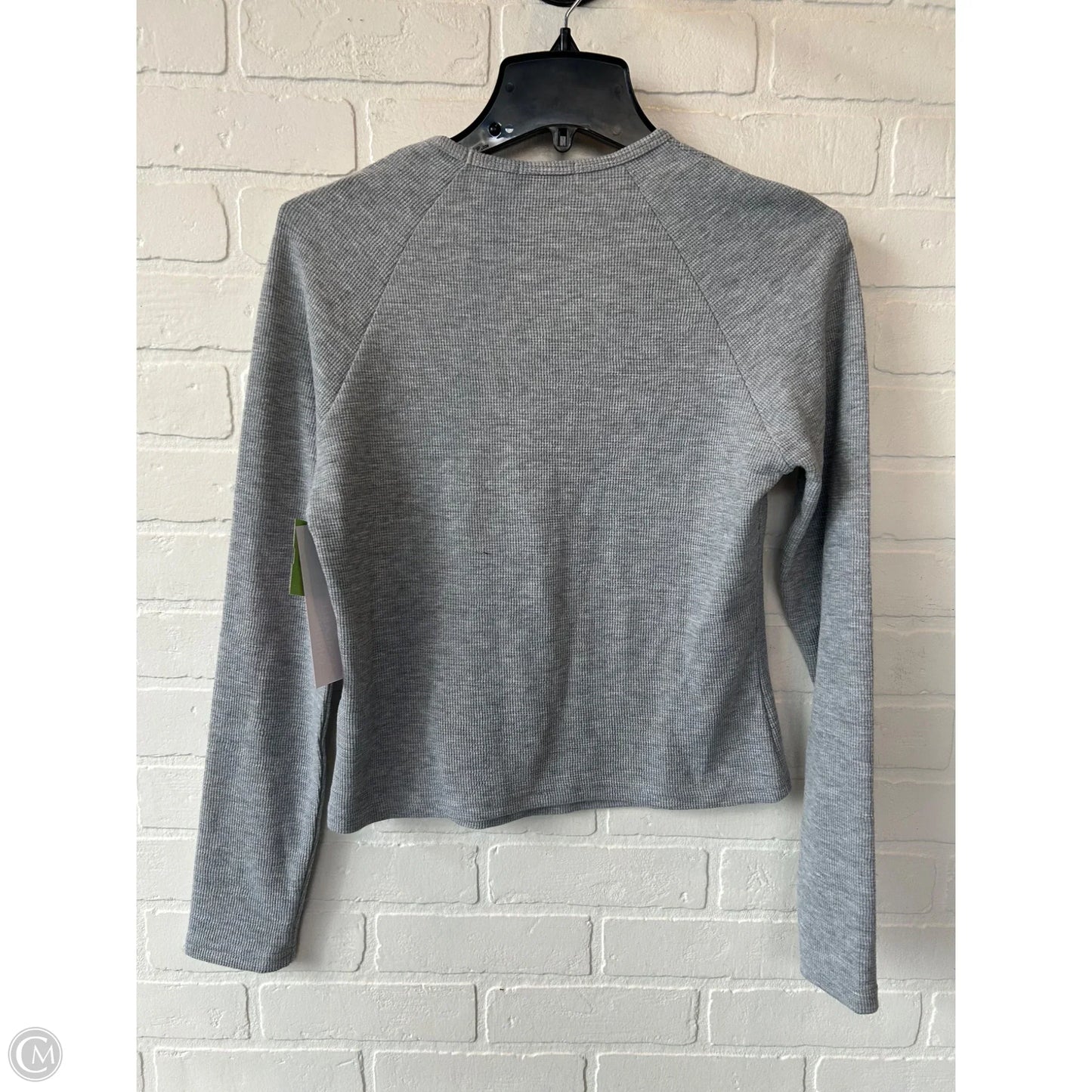 Top Long Sleeve Basic By Edikted In Grey, Size: L