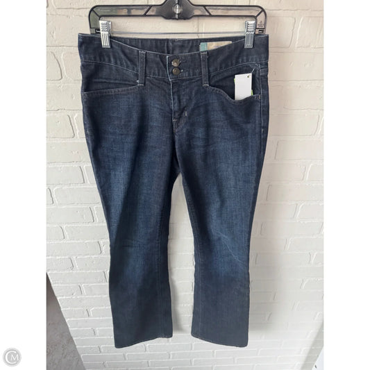 Jeans Wide Leg By Gap In Blue Denim, Size: 6l