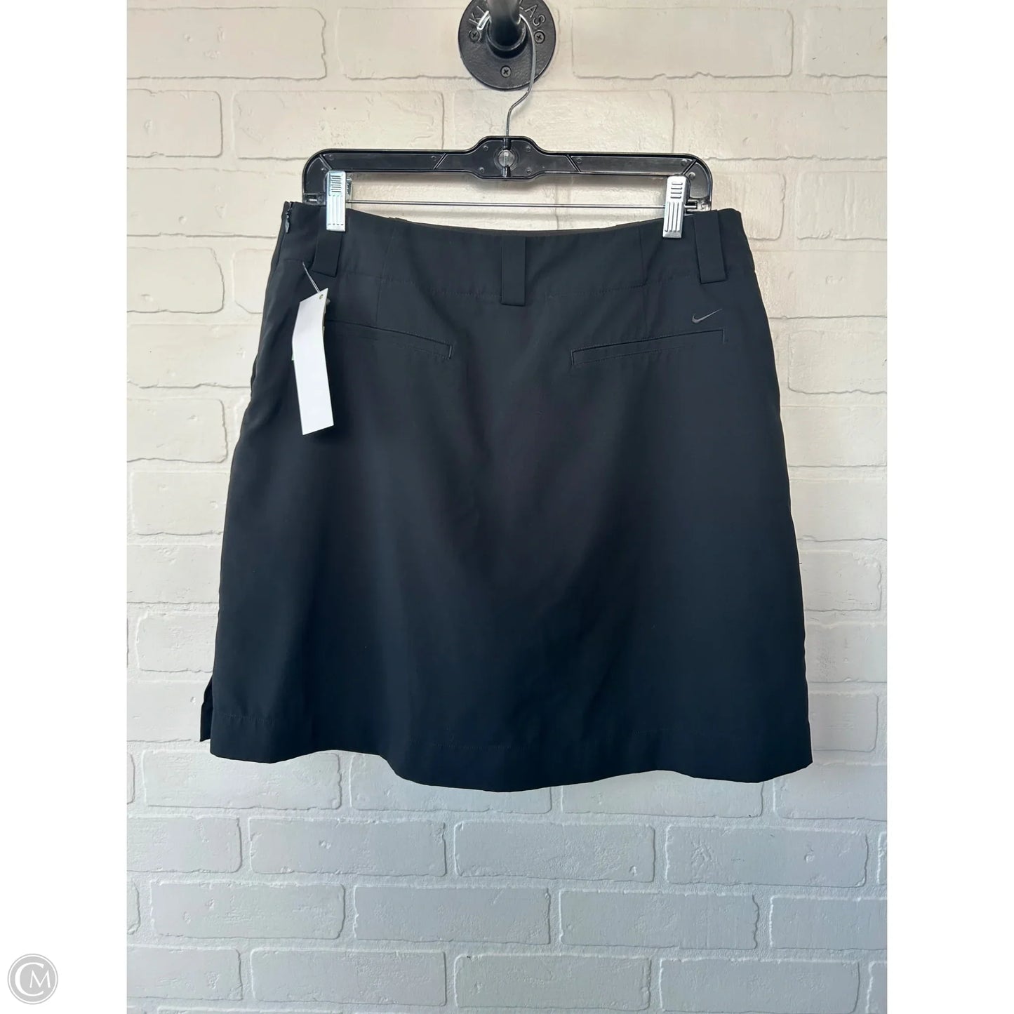 Athletic Skort By Nike Apparel In Black, Size: 8