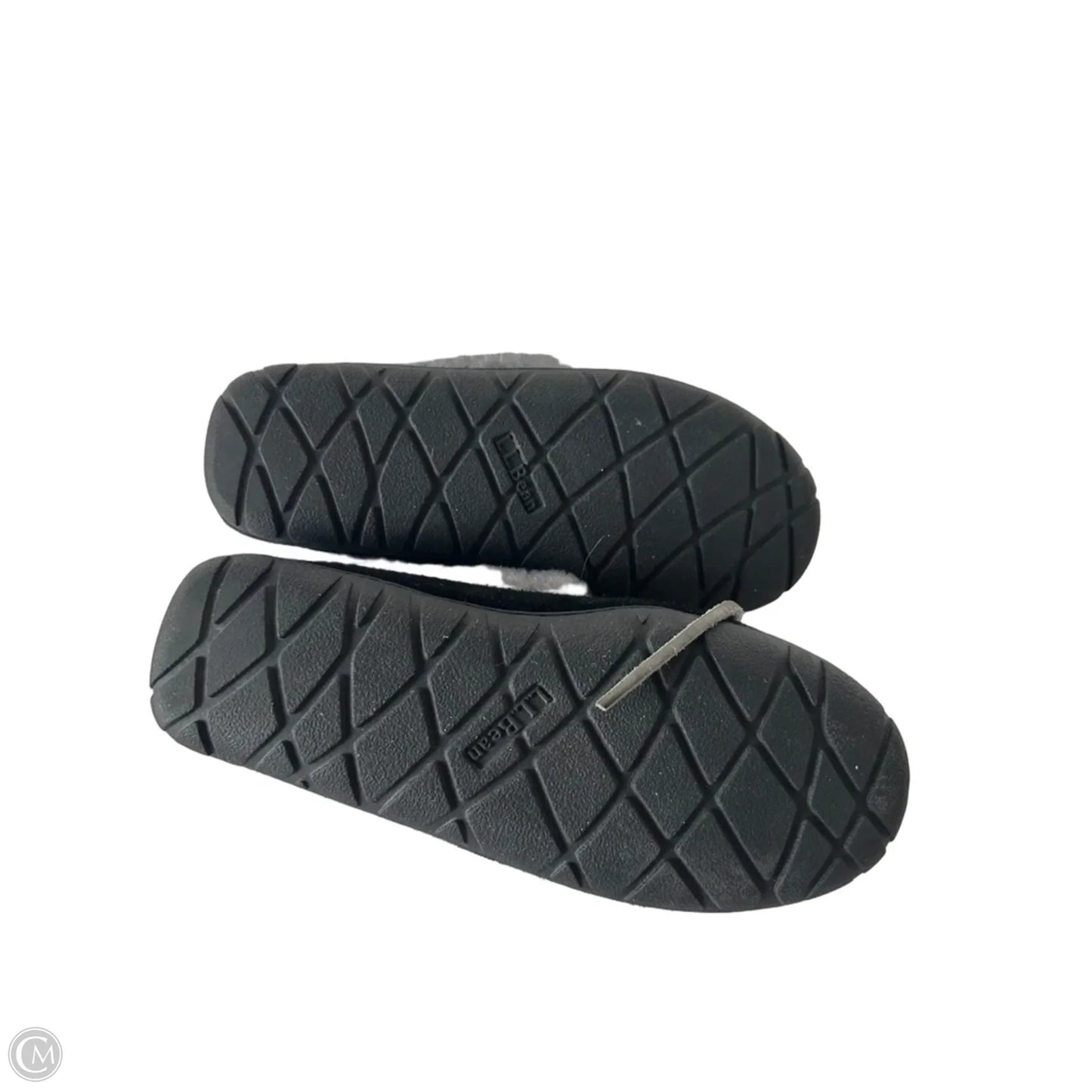 Slippers By L.l. Bean In Black & Grey, Size: 5