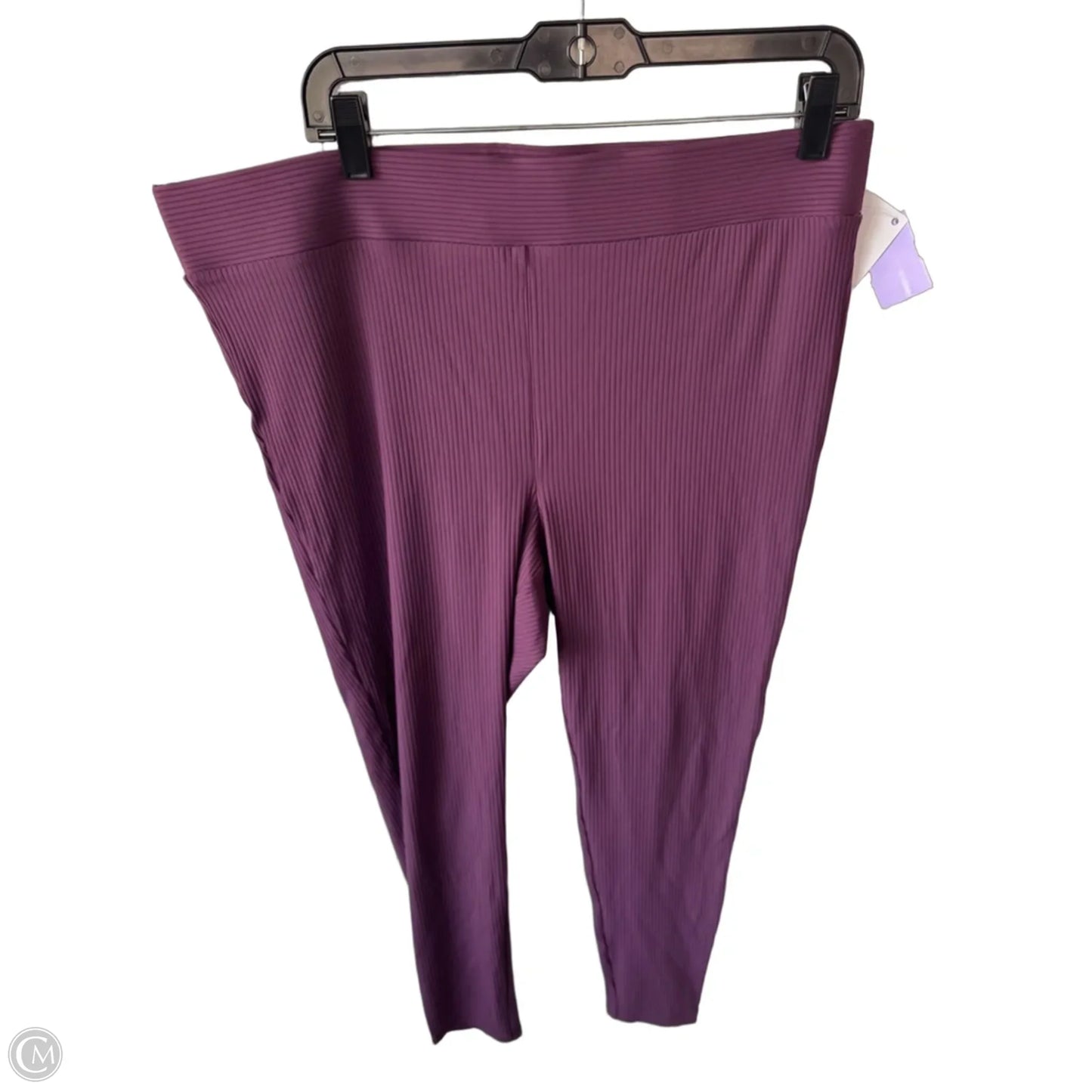 Athletic Leggings By Loft In Purple, Size: 16