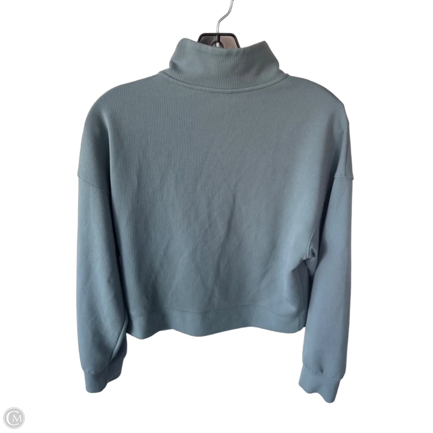Athletic Sweatshirt Collar By All In Motion In Blue, Size: S