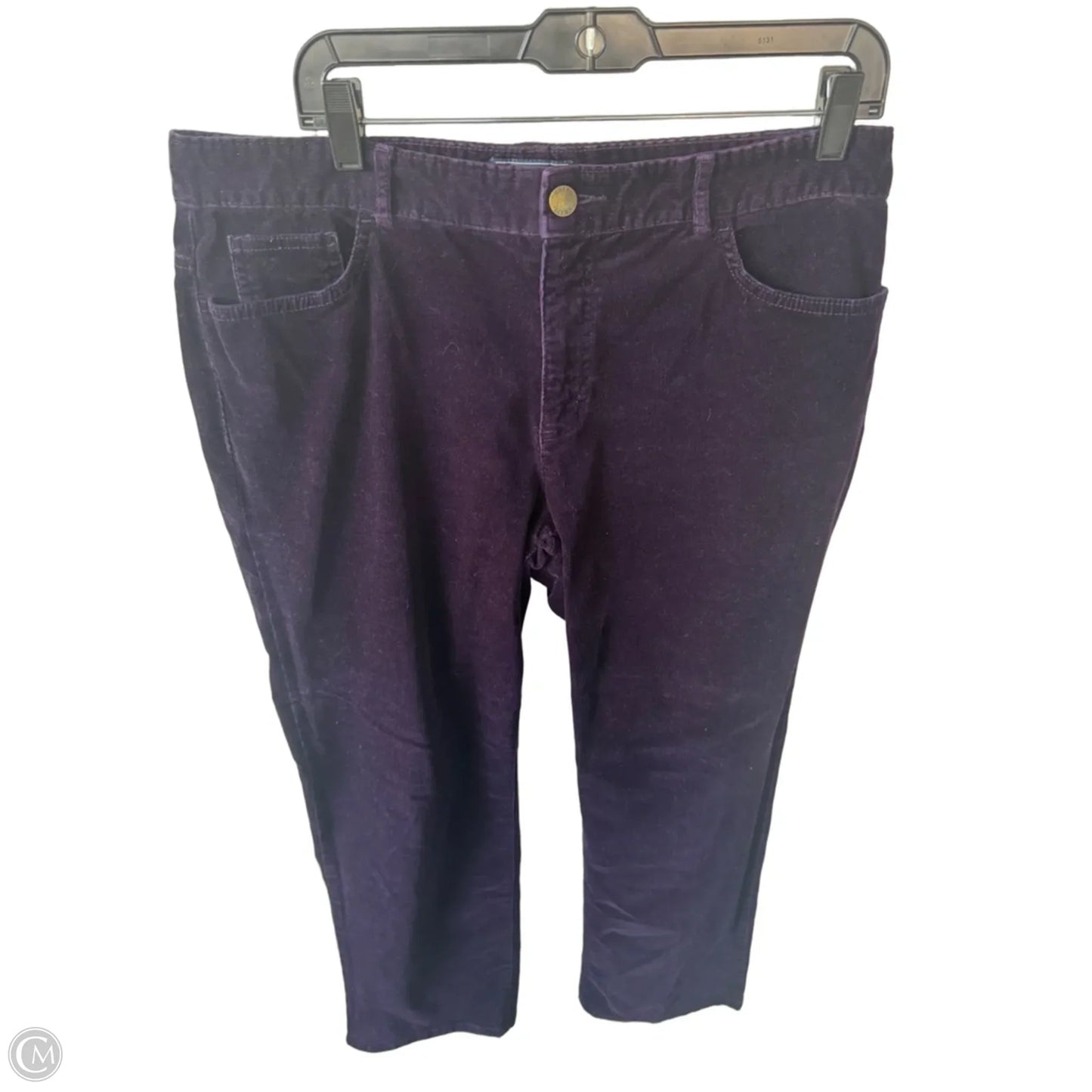 Pants Corduroy By Chaps In Purple, Size: 14p