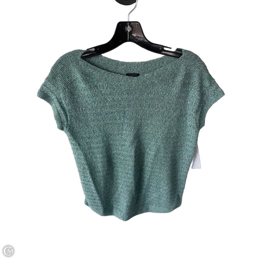 Vest Sweater By Talbots In Blue & Green, Size: Sp
