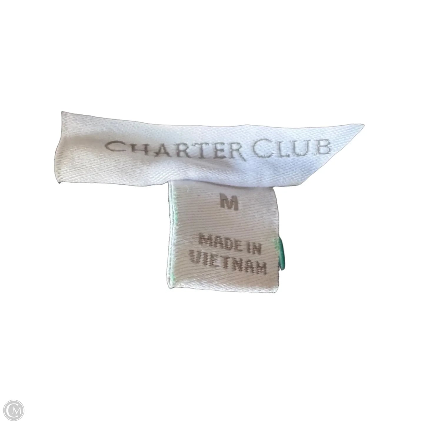 Jacket Puffer & Quilted By Charter Club In Green, Size: M