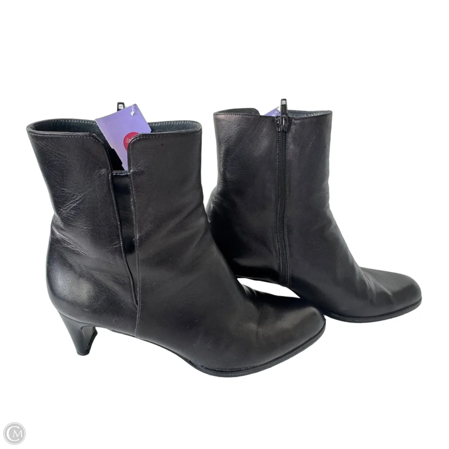 Boots Designer By Stuart Weitzman In Black, Size: 9.5