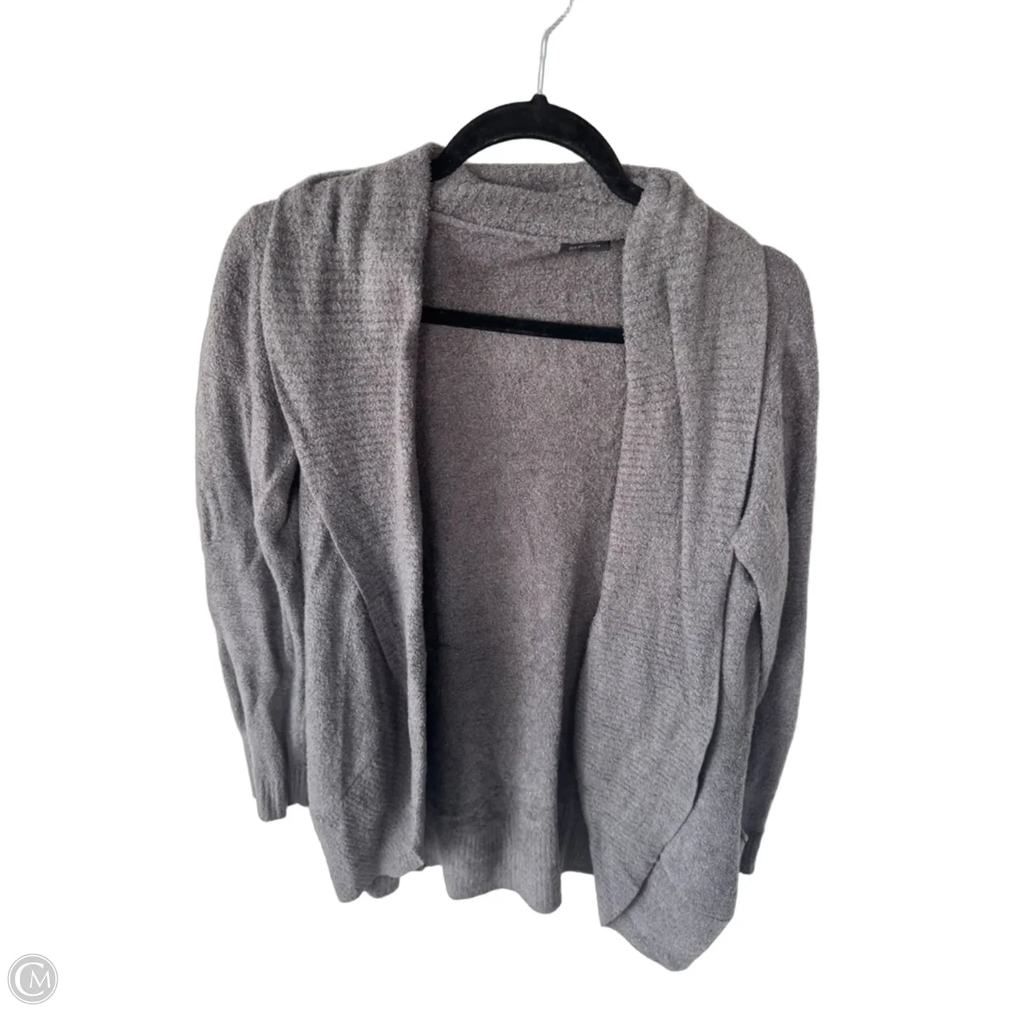 Sweater Cardigan By Barefoot Dreams In Grey, Size: M