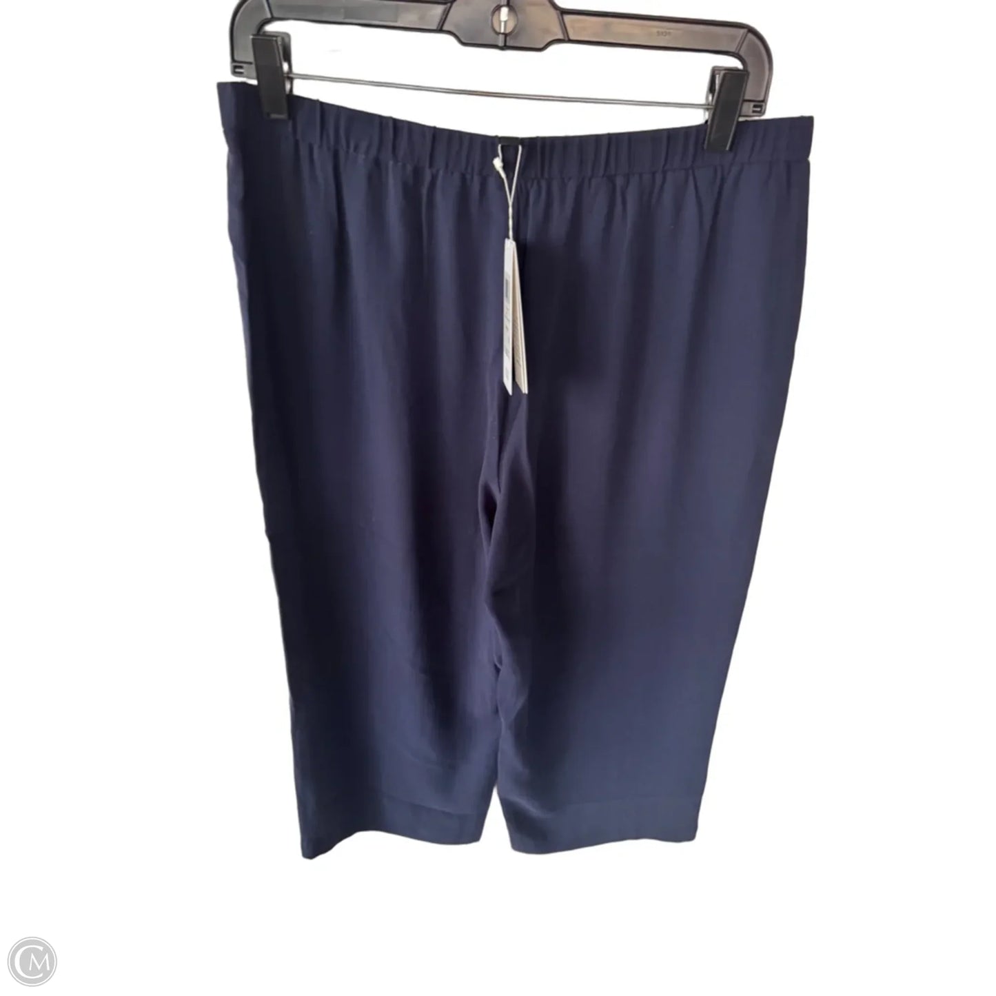 Pants Cropped By Eileen Fisher In Navy, Size: 8p