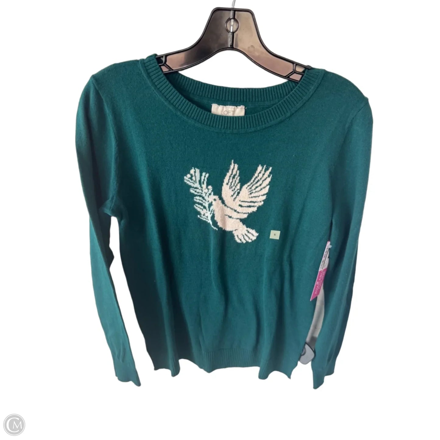 Sweater By Loft In Green, Size: S