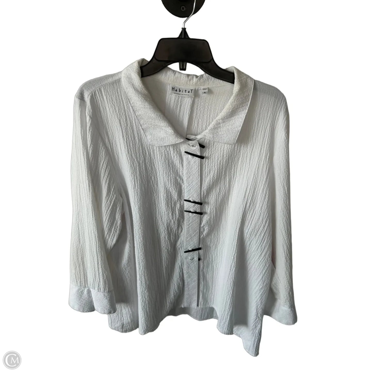Jacket Other By Habitat In White, Size: Xl