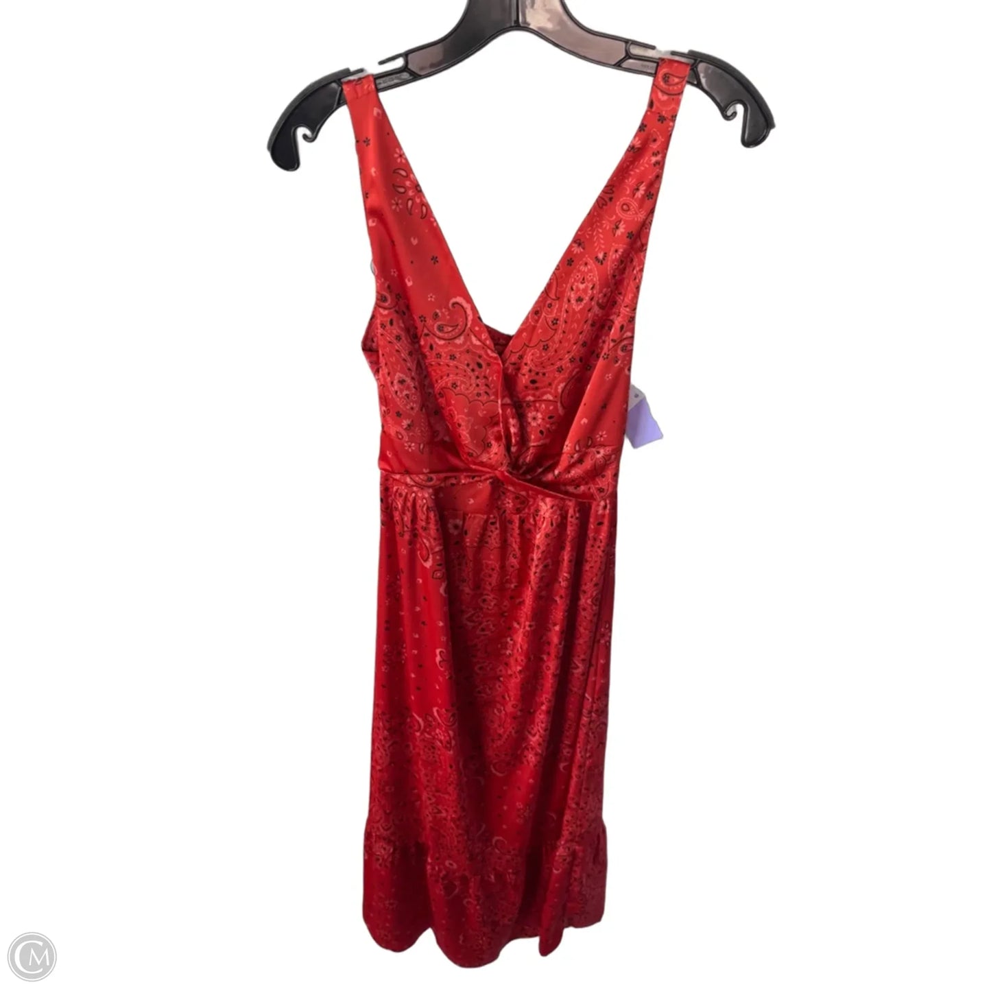 Dress Casual Midi By Sage In Red, Size: M