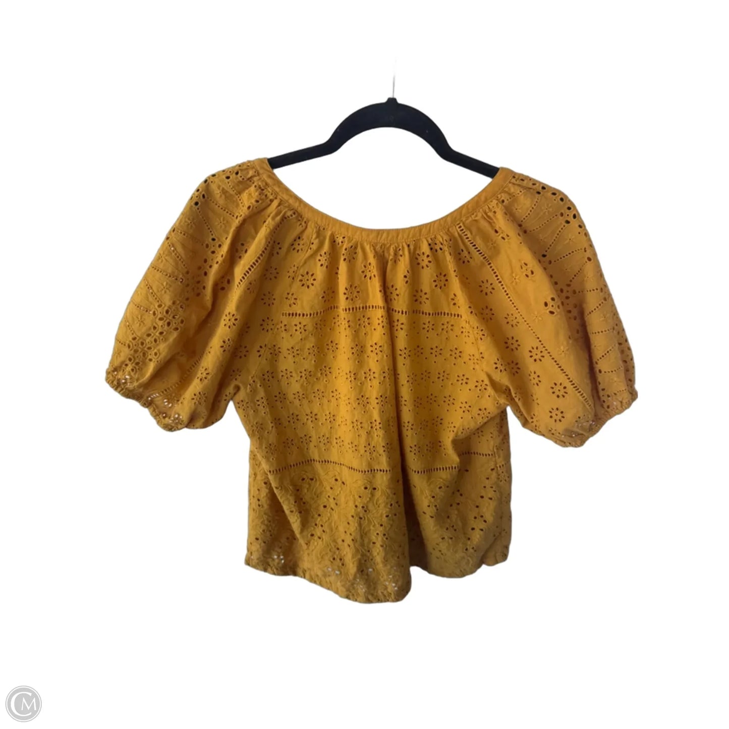 Top Sleeveless By Nicole Lee In Gold, Size: M