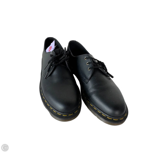 Shoes Flats By Dr Martens In Black, Size: 10
