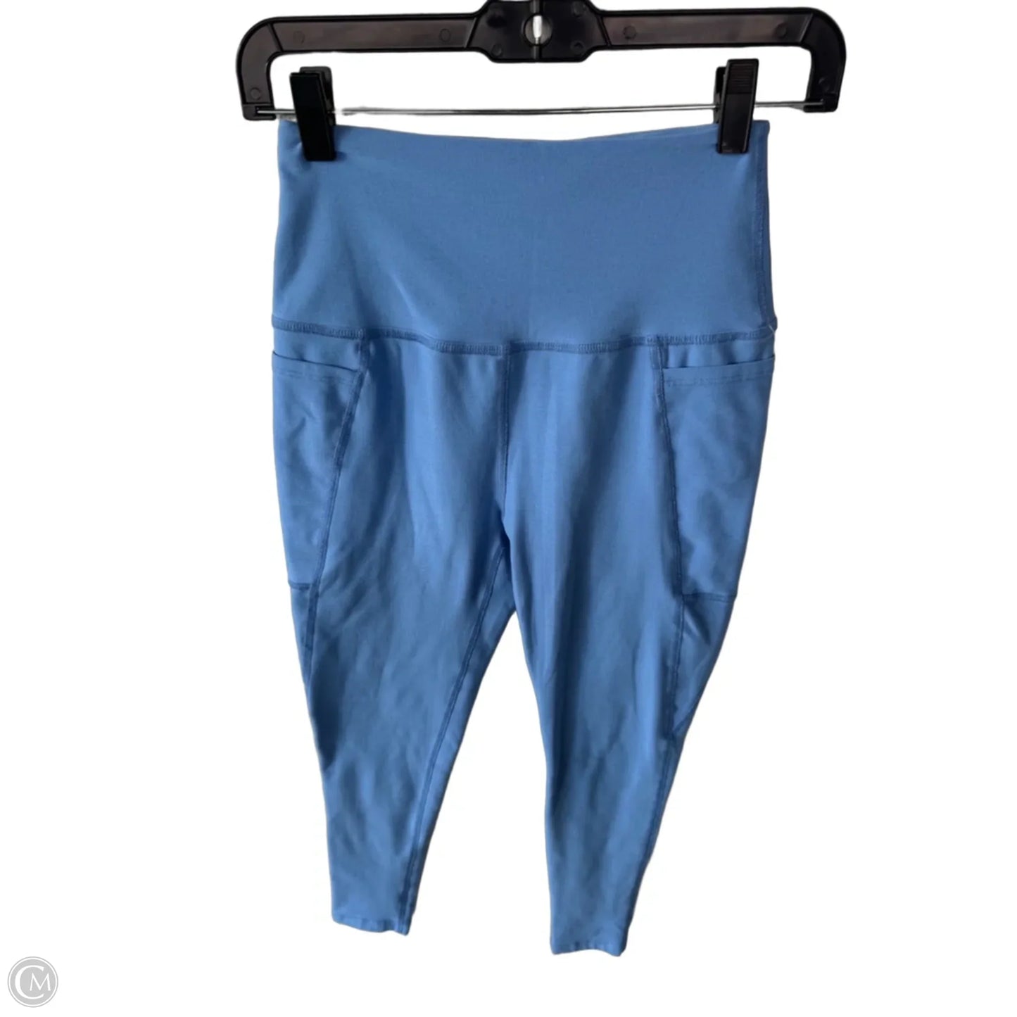 Athletic Leggings By Beyond Yoga In Blue, Size: 8