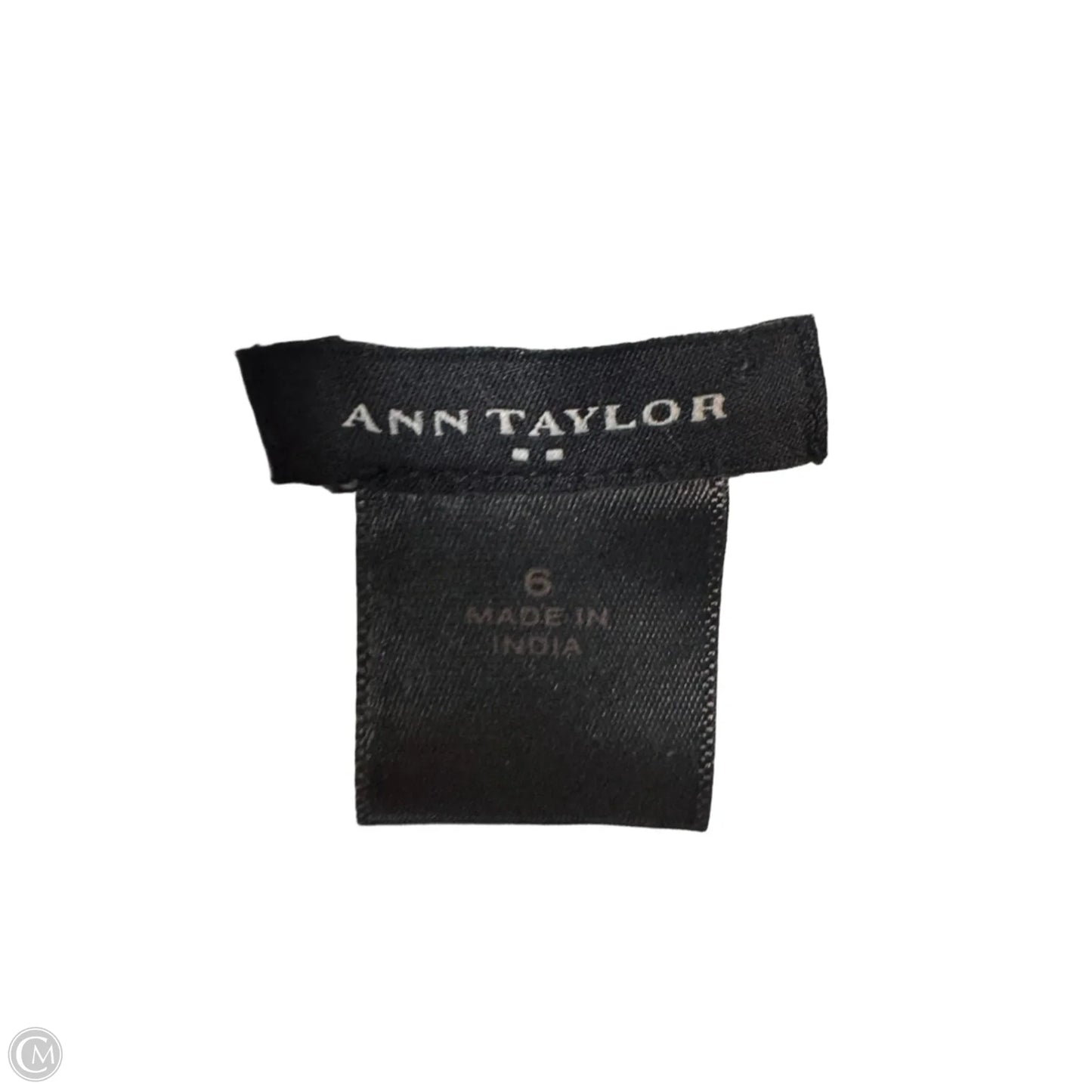 Dress Work By Ann Taylor In Blue & White, Size: S
