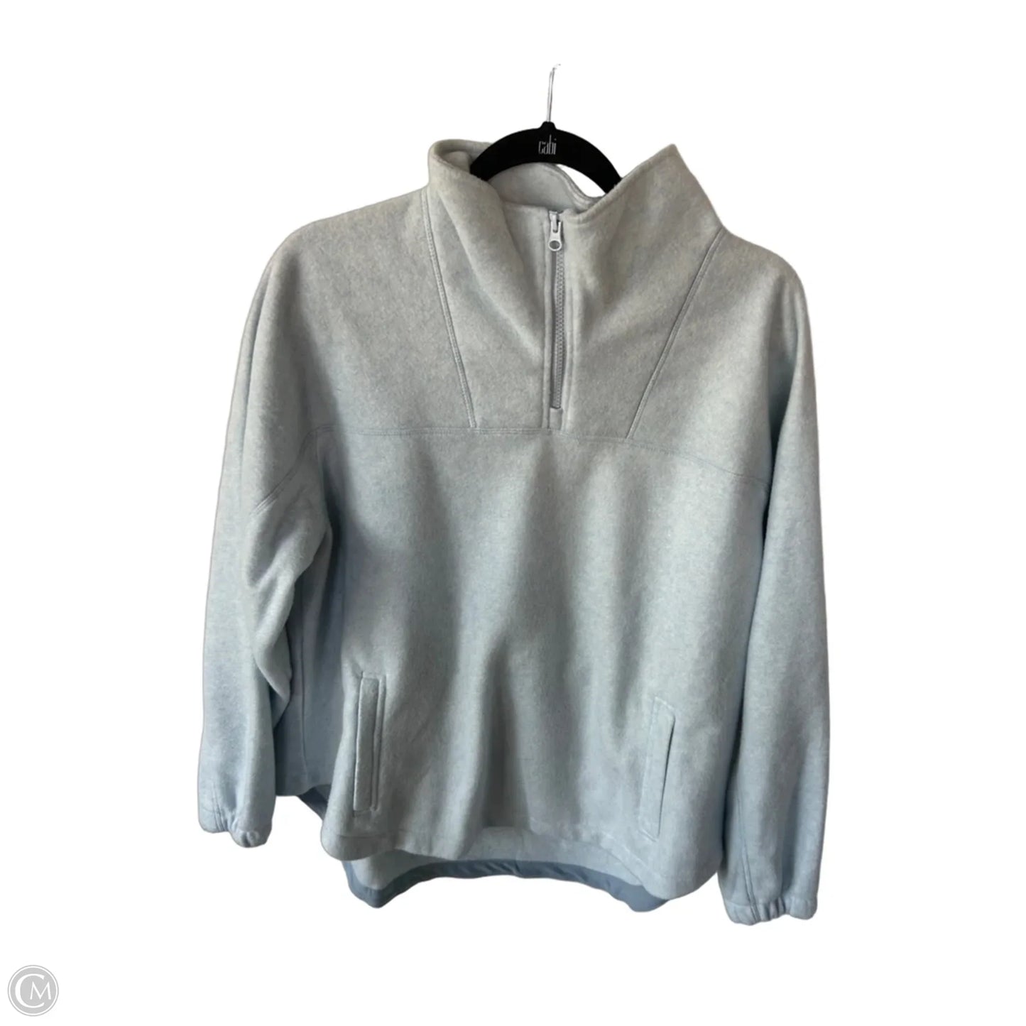Jacket Fleece By Lands End In Blue, Size: Xl