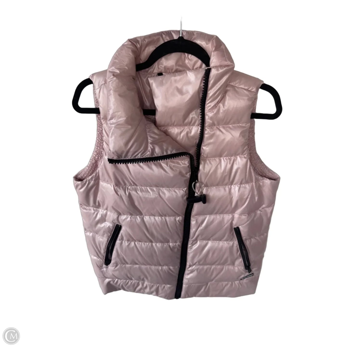 Vest Puffer & Quilted By Dkny In Pink, Size: M