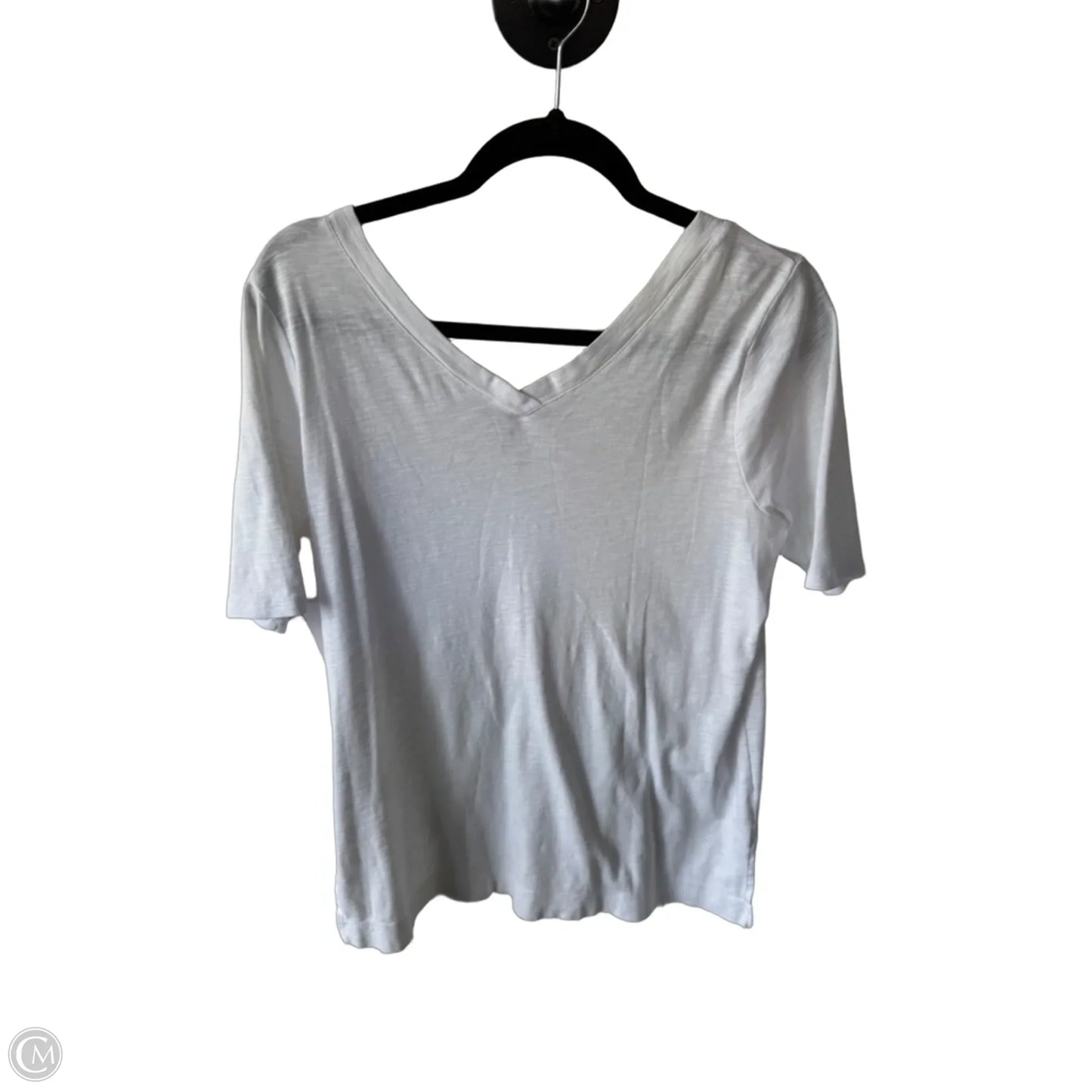 Tunic Short Sleeve By J. Jill In White, Size: M