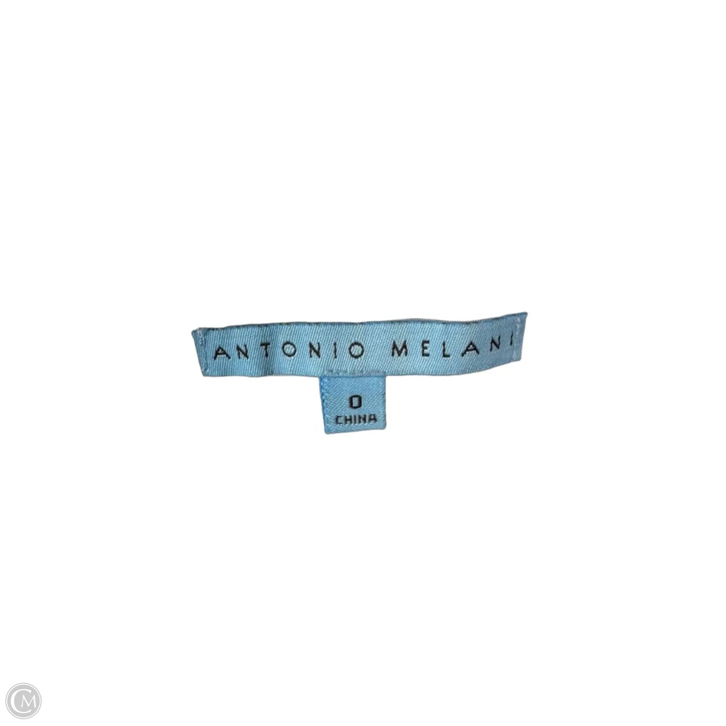 Dress Work By Antonio Melani In Blue & White, Size: Xs