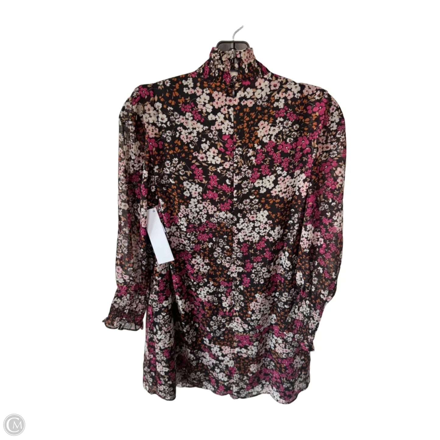 Dress Work By Ann Taylor In Black & Pink, Size: Sp