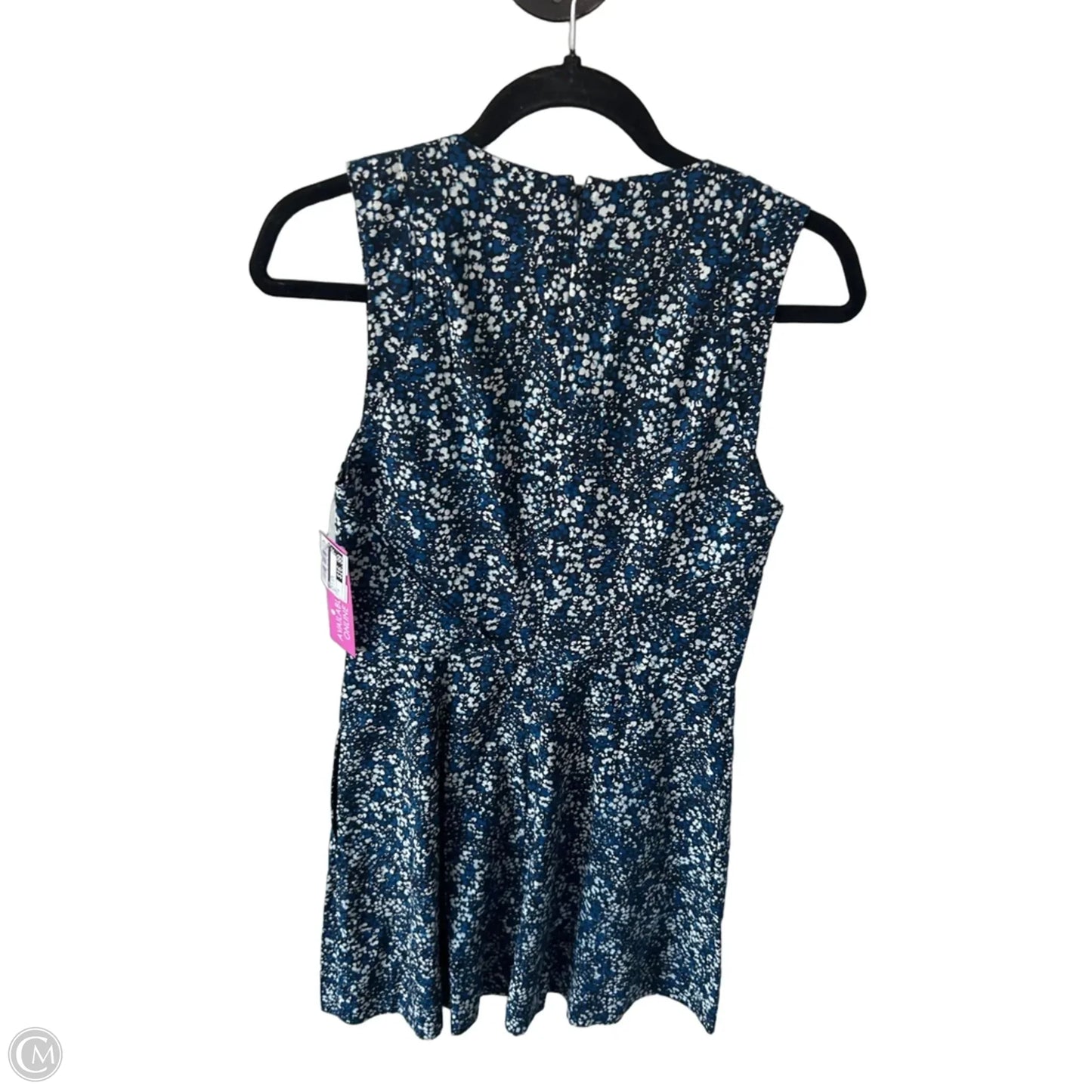 Dress Work By Gap In Blue & White, Size: S