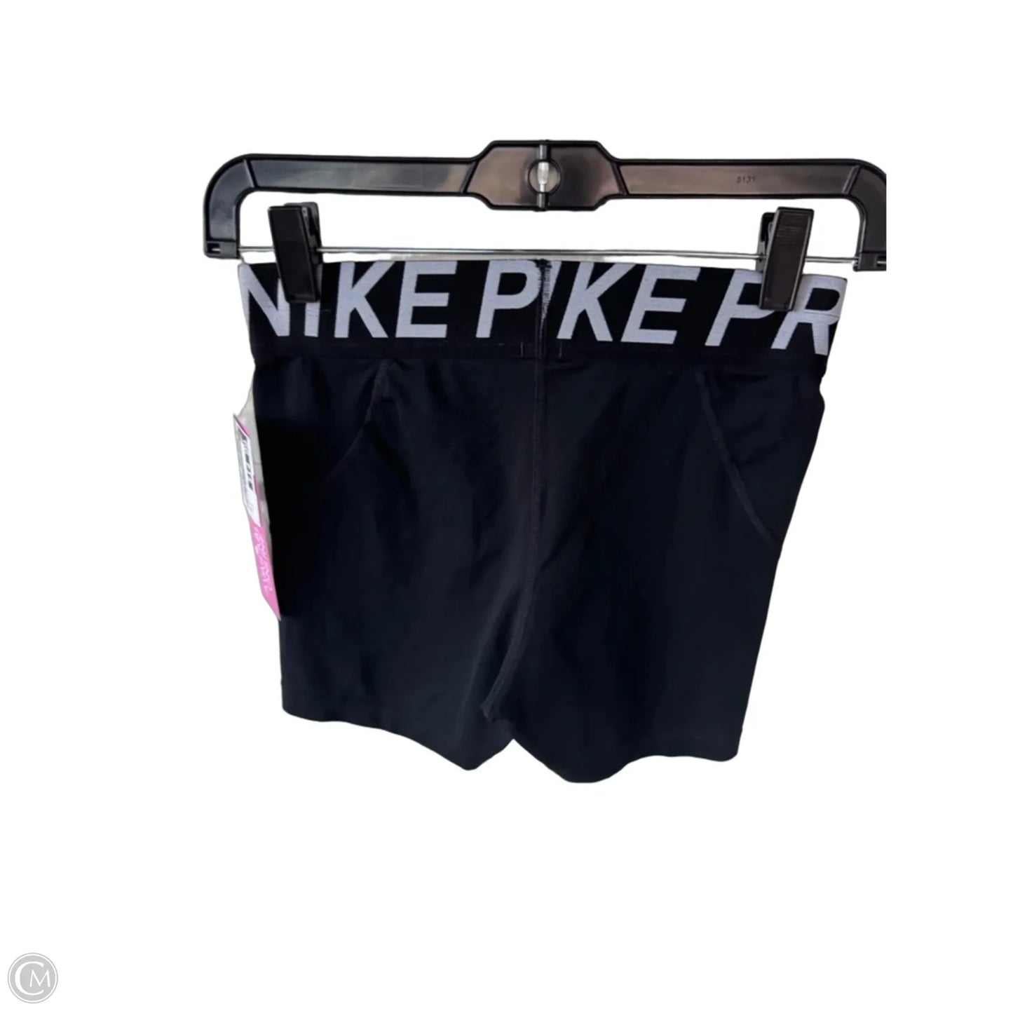 Athletic Shorts By Nike In Black & White, Size: 4