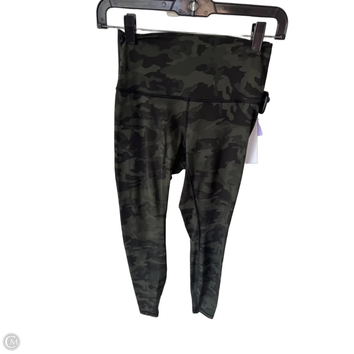 Athletic Leggings By Lululemon In Camouflage Print, Size: 4