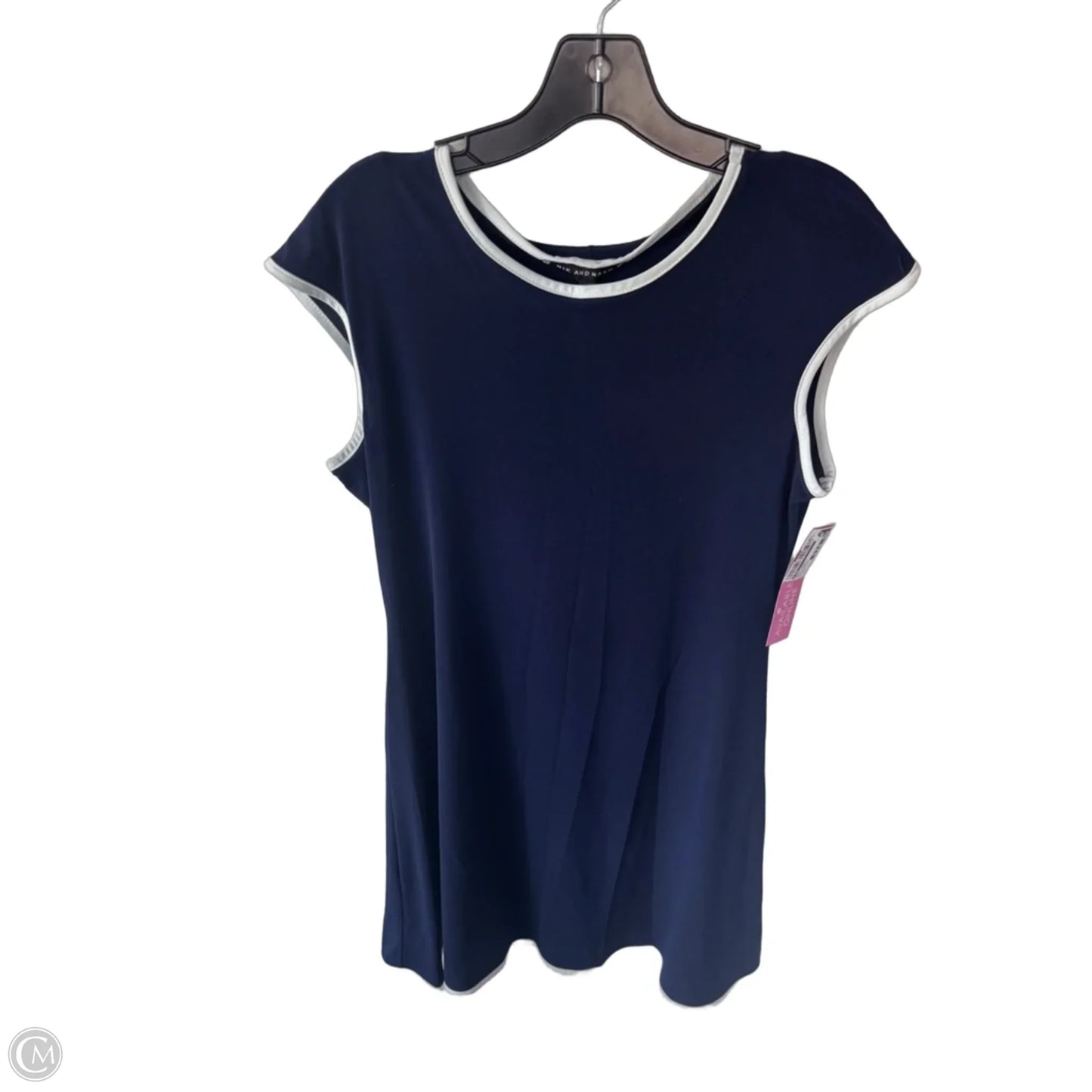 Dress Work By Cmb In Blue & White, Size: M