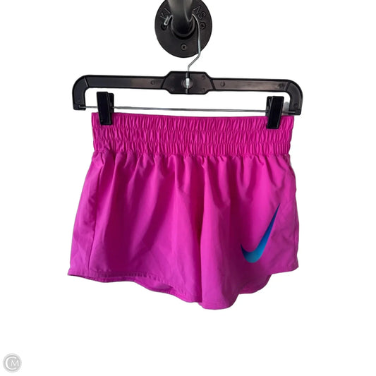 Athletic Shorts By Nike In Pink, Size: Xs