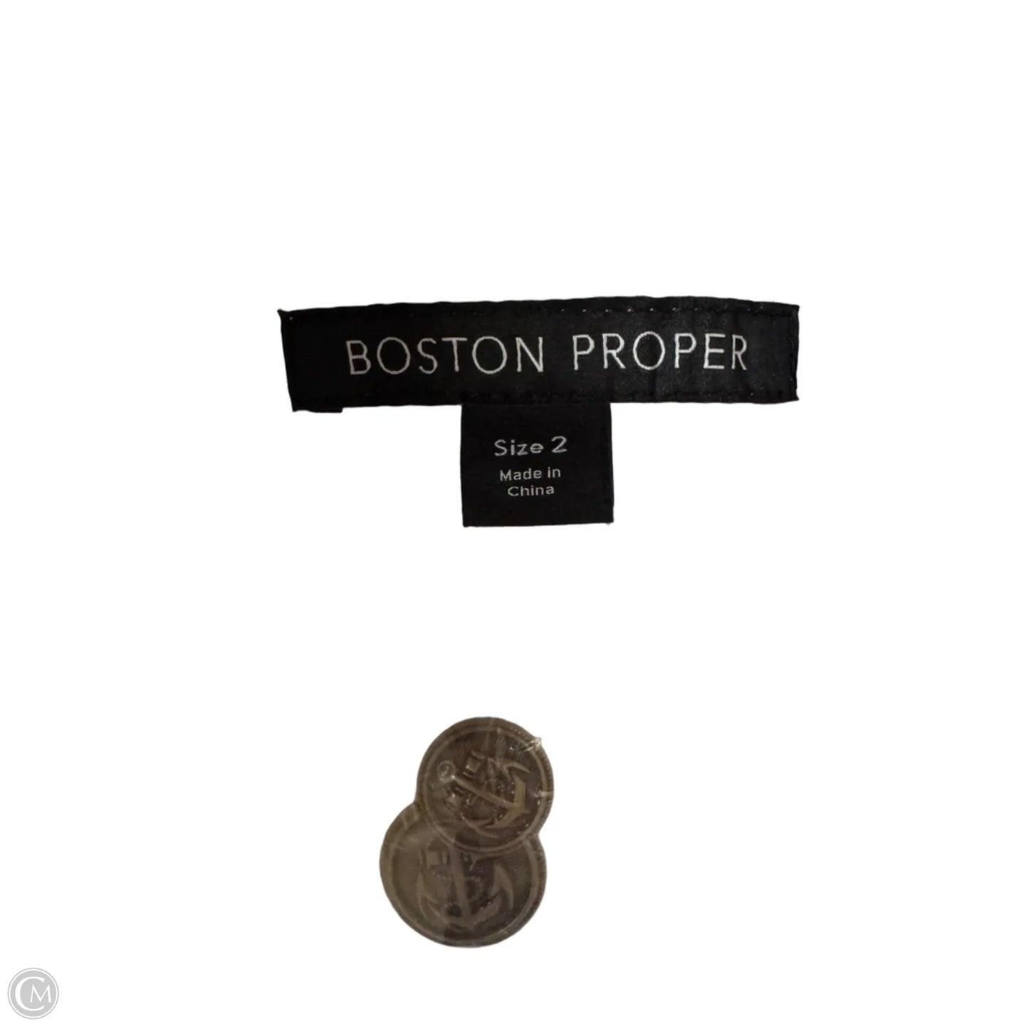 Blazer By Boston Proper In Ivory, Size: Xs