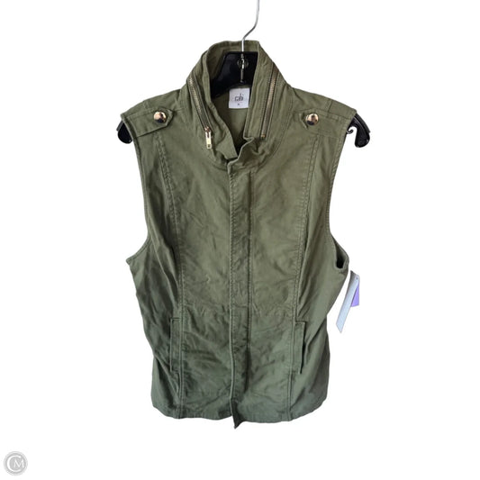 Vest Other By Cabi In Green Denim, Size: M