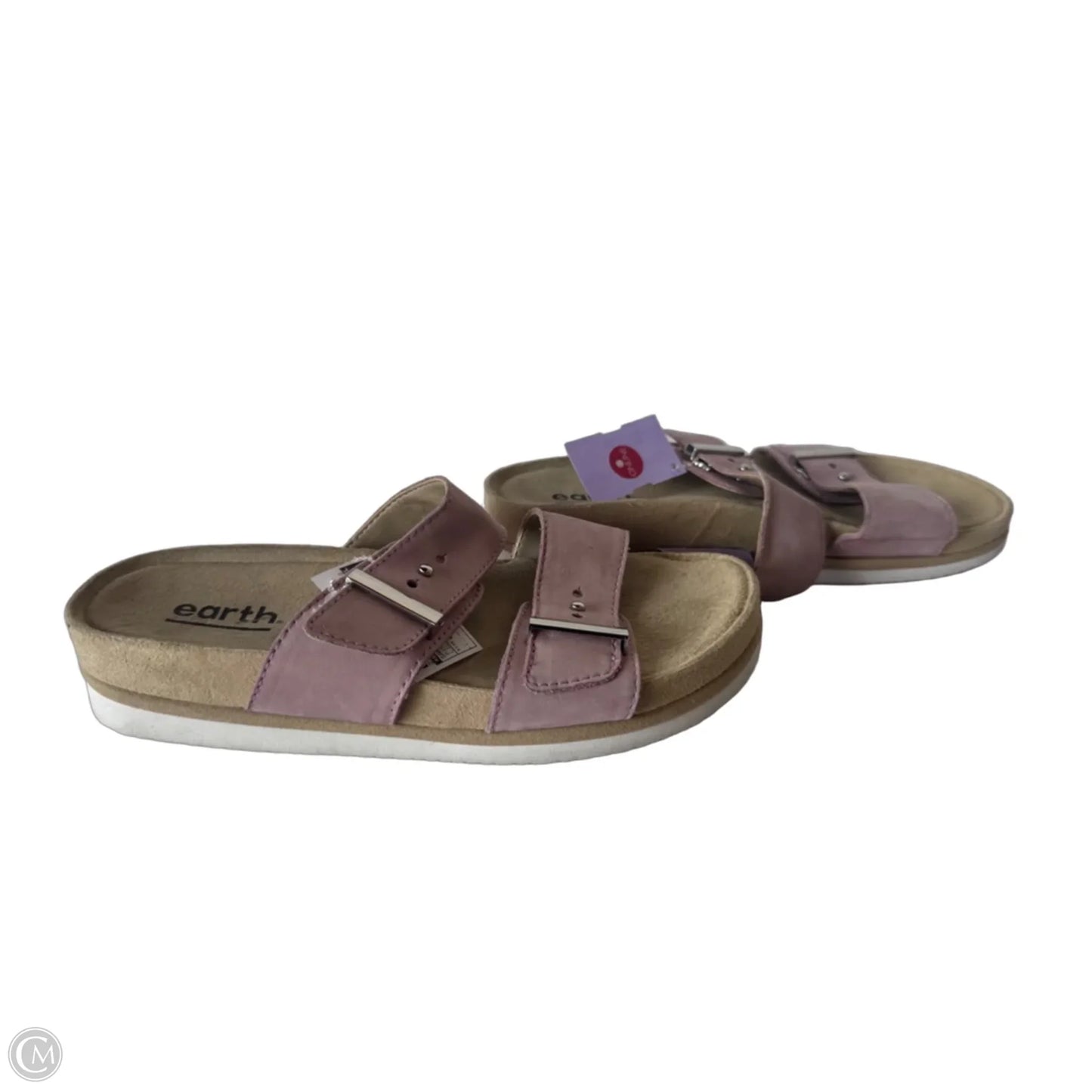 Sandals Flats By Earth In Pink, Size: 8.5