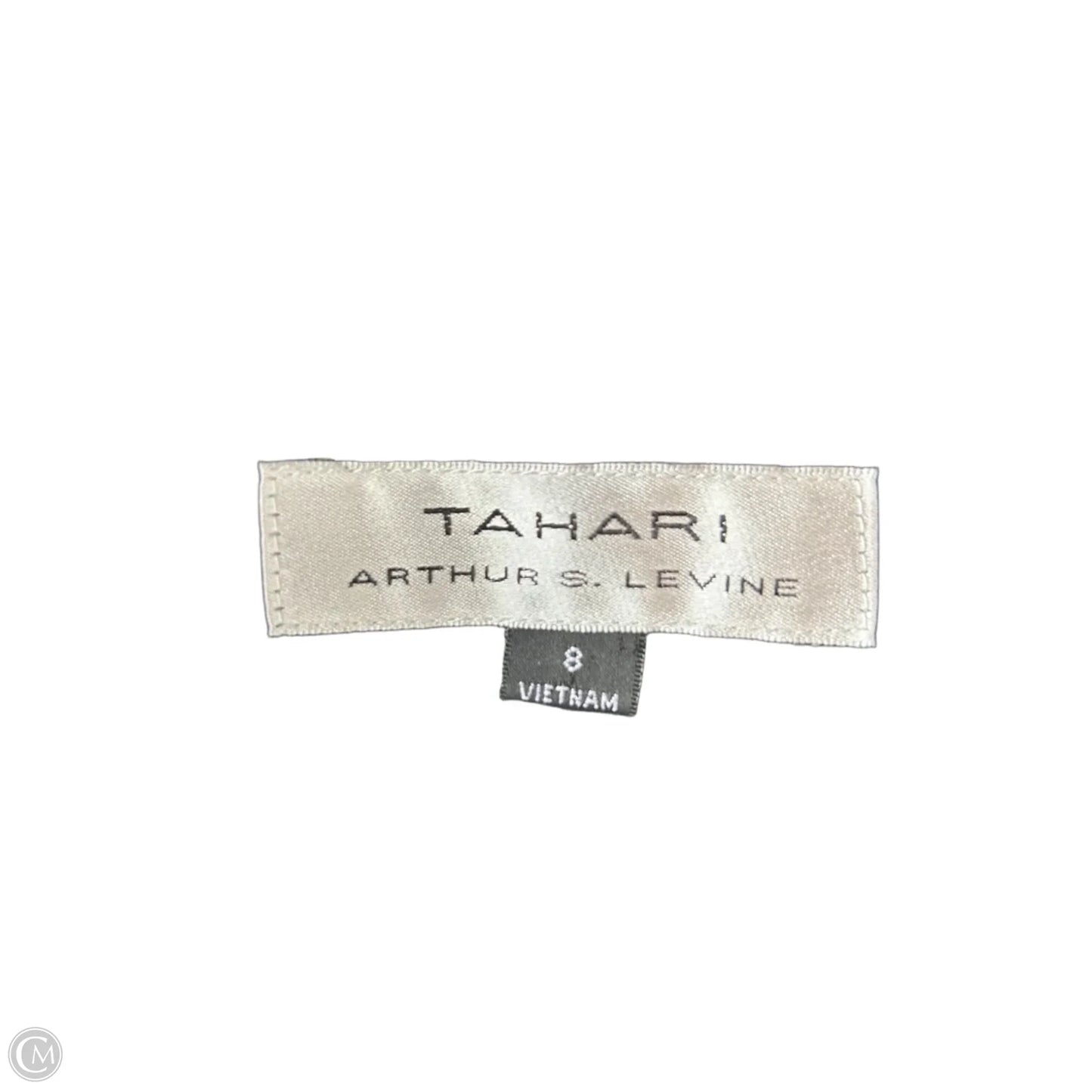 Blazer By Tahari By Arthur Levine In Black & White, Size: 8