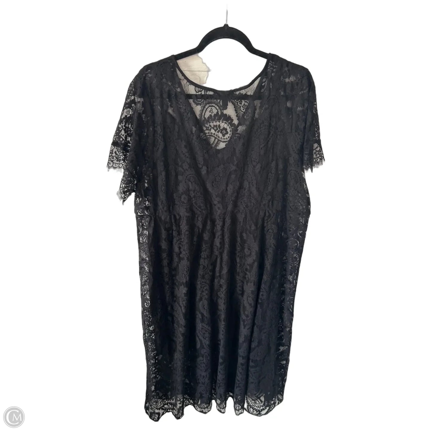 Dress Party Midi By Torrid In Black, Size: 3x