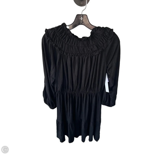 Dress Casual Short By Ann Taylor In Black, Size: Mp