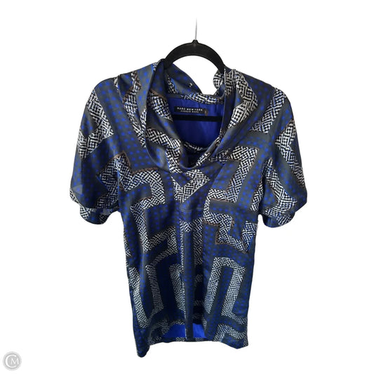 Dress Work By Marc New York In Blue & Grey, Size: S