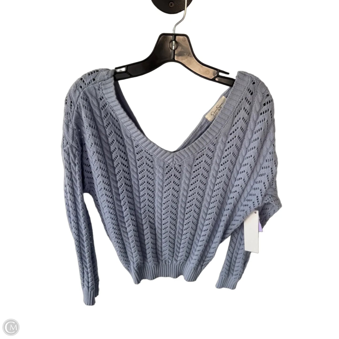 Sweater By Jessica Simpson In Blue, Size: L